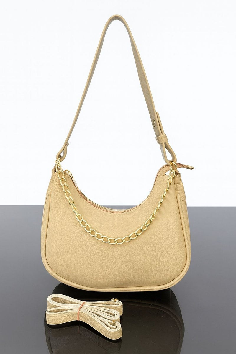 Osman Beige Sling Bag for Women - Image 1
